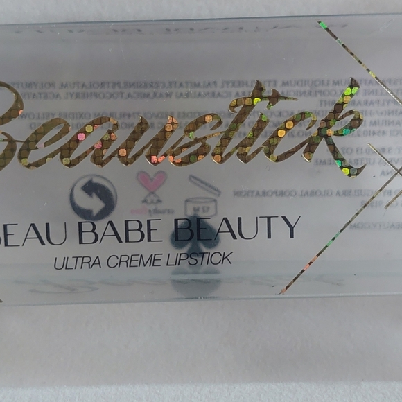 NEW IN BOX Bow Case Lipstick Pink Ultra Creme BeauStick - Picture 3 of 6